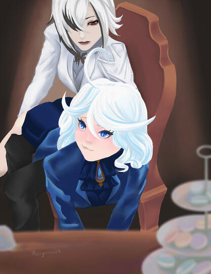 "Look at the mess you've made, Miss Furina... Lady Furina?"